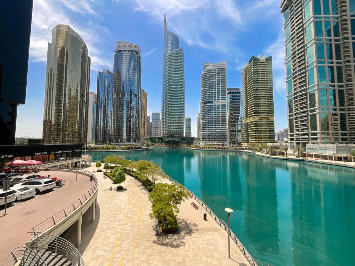 Higuests - Modern Studio With Incredible City Skyline View Dubái Exterior foto