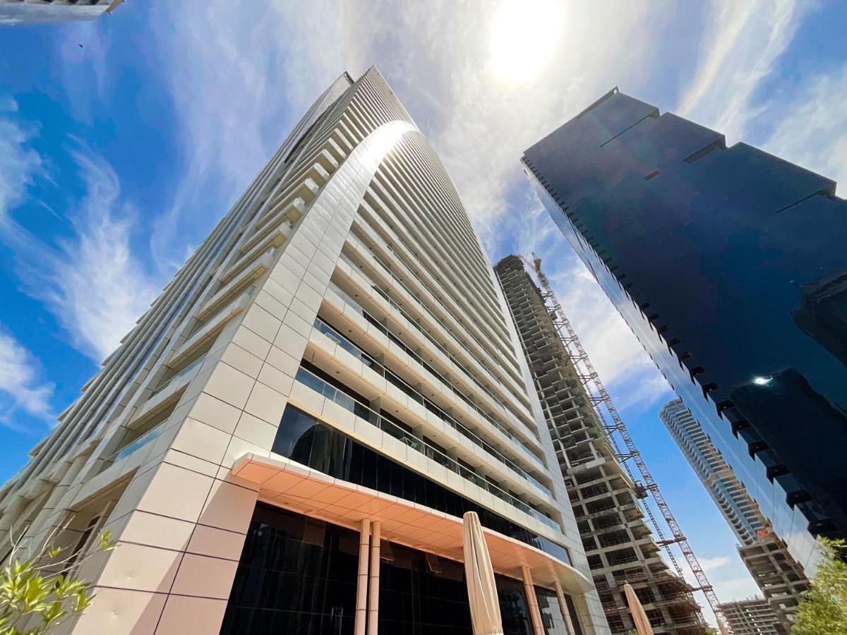 Higuests - Modern Studio With Incredible City Skyline View Dubái Exterior foto